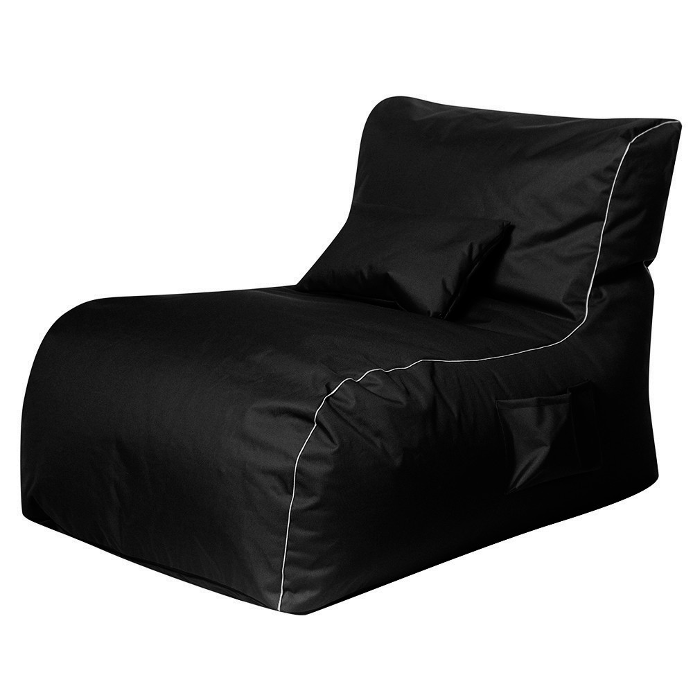Кресло Лежак Черный (Классический)